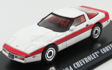 Greenlight Chevrolet Corvette C4 The A-team 1984 1:43 Biela červená