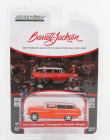 Greenlight Chevrolet Handyman Custom Sw Station Wagon 1955 - Barrett Jackson 1:64 Orange Silver