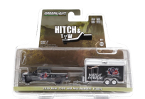 Greenlight Dodge Ram 2500 Pick-up 2018 s prívesom Vp Racing 1:64 Grey