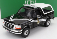 Greenlight Ford usa Bronco Idaho State Police 1996 1:18 čierna biela