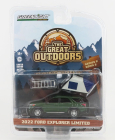 Greenlight Ford usa Explorer Limited 2022 - Skvelá príroda 1:64 Zelená