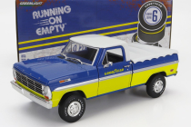 Greenlight Ford usa F-100 Pick-up Dobrý rok 1969 1:24 Modrá žltá