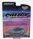 Greenlight Ford usa Mustang Mach-e Police 2022 1:64 Light Blue Black