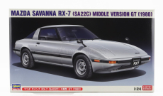 Hasegawa Mazda Savanna Rx-7 Sa22c Stredná verzia Gt 1980 1:24 /