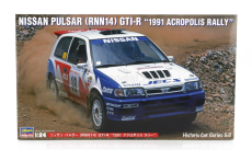 Hasegawa Nissan Pulsar Gti-r N 18 Rally Acroplis 1991 B.melander - S.blomqvist 1:24 /