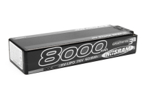 HV Stock Spec GRAPHENE-3 8000mAh Hardcase Battery - 7.6V LiPo - 130C/65C