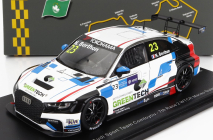 Iskrový model Audi A3 Rs3 Lms Team Audi Sport N 23 7th Race 2 Wtcr Macau Guia 2018 N.berthon 1:43 White Black