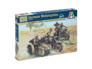 Italeri figúrky – nemeckí motocyklisti WW2 (1:72)