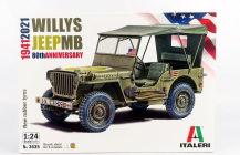 Italeri Jeep Willy Mb Us Army Soft-top 1942 1:24 /