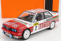 Ixo-models BMW radu 3 M3 (e30) Bastos N 2 24h Spa 1991 E.joosen - J.m.martin - B.beguin 1:18 Biela červená