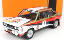 Ixo-models Fiat 131 Abarth N 1 Rally Hunsruck 1980 W.rohrl - C.geistdoerfer 1:18 Biela čierna červená