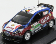 Ixo-models Ford england Fiesta Rs Wrc N 11 Rally Sardegna Taliansko 2013 T.neuville - N.gilsoul 1:43 Bordeaux Blue White