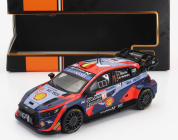 Ixo-models Hyundai I20 N Rally1 Team Shell Mobis Wrt N 11 3. Rally Montecarlo 2023 Thierry Neuville - Martijn Wydaeghe 1:43 2 Tones Blue Red