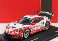 Ixo-models Porsche 911 991-2 Gt3 R Team Frikadelli Racing N 31 24h Nurburgring 2019 S.muller - R.dumas - M.campbell - M.jaminet 1:43 Červená biela