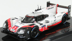 Ixo-models Porsche 919 Hybrid 2.0l Turbo V4 Team Porsche N 2 Winner 24h Le Mans 2017 T.bernhard - E.bamber - B.hartley 1:43 Biela červená čierna