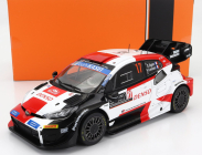 Ixo-models Toyota Yaris Gr Hybrid Rally1 Team Toyota Gazoo Racing Wrt N 17 Winner Rally Montecarlo 2023 Sebastian Ogier - Vincent Landais 1:18 Biela červená čierna