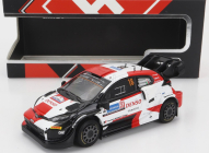 Ixo-models Toyota Yaris Gr Rally1 Team Toyota Gazoo Racing Wrt N 18 7th Rally Estland 2022 Takamoto Katsuta - Aaron Johnston 1:43 Biela červená čierna