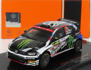 Ixo-models Volkswagen Polo Gti R5 N 55 Rally Wales 2019 P.solberg - P.mills 1:43 Biela čierna modrá