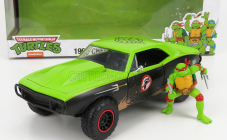 Jada Chevrolet Camaro 1967 - Raphael Ninja Turtles - Tartarughe Ninja 1:24 zelená čierna