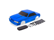 Karoséria Traxxas Ford Mustang v modrej farbe