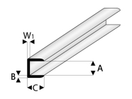 Koncový profil Raboesch ASA 3x1000mm