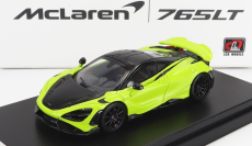 LCD model Mclaren 765lt 2020 1:64 horčicovo žltá