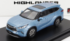 LCD model Toyota Highlander 2022 1:64 Moondust Blue