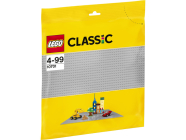 LEGO Classic – Sivá podložka na stavanie