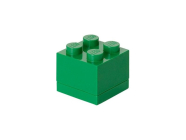 LEGO minibox 46x46x43mm – tmavozelený