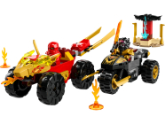 LEGO Ninjago - Súboj Kai a Ras s autami a motorkami