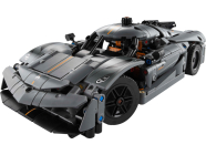 LEGO Technic - Sivý hypercar Koenigsegg Jesko Absolut