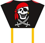 Šarkan Sleddy Jolly Roger