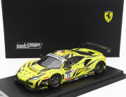 Looksmart Ferrari 488 Gt3 Evo 3.9l Turbo V8 Team Iron Lynx N 71 3. 24h Spa 2022 Antonio Fuoco - Davide Rigon - Daniel Serra 1:43 Žltá čierna