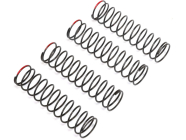 Losi pružina tlmiča tvrdá, červená (4): Mini LMT