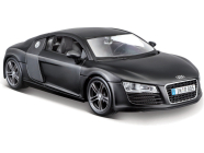 Maisto Audi R8 1:24 čierna matná