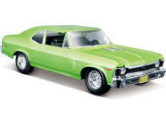 Maisto Chevrolet Nova SS 1970 1:24 svetlozelená metalíza