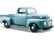 Maisto Ford F-1 PickUp 1948 1:25 sivomodrá