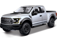 Maisto Ford F-150 Raptor 2017 1:24 sivá metalíza