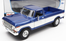 Maisto Ford USA F-150 Pick-up 1979 1:18 modro-biela