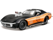 Maisto Harley-Davidson Custom – Chevrolet Corvette 1970 1:24