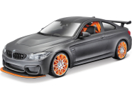 Maisto Kit BMW M4 GTS 1:24 sivá metalíza