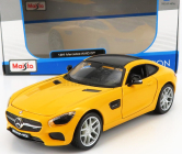 Maisto Mercedes benz Gt-s Amg (c190) 2014 1:24 žltá