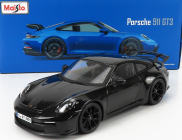 Maisto Porsche 911 GT3 2022 1:18 čierna metalíza