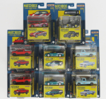 Mattel hot wheels Chevrolet Set Assortment 8 kusov - 2x C-10 Pick-up - 2x Dodge Ram Pick-up - 2x Subaru Svx - 1x Ford Pick-up - 1x Corvette 1:64 Various