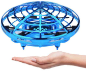 Mini dron UFO, modrá