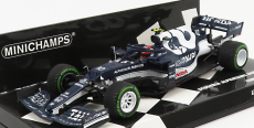 Minichamps Alpha Tauri F1 At02 Honda Ra620h Team Alpha Tauri N 10 Turkish Gp 2021 Pierre Gasly 1:43 Biela modrá