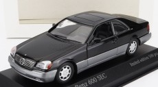 Minichamps Mercedes benz S-class 600sec (c140) 1992 1:43 čierna