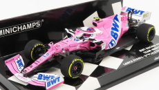 Minichamps Mercedes bwt F1 Rp20 Team Sportpesa Racing Point N 18 3rd Italy Gp 2020 L.stroll 1:43 Pink Matt Blue