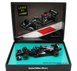 Minichamps Mercedes gp F1 W12 Mercedes M12 Eq Power+ Team Amg Petronas Motorsport Formula One N 44 Winner Sotchi Russian Gp 2021 Lewis Hamilton - 100. víťazstvo F1 1:43 Black Green