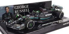 Minichamps Mercedes gp F1 W14 Team Mercedes-amg Petronas Formula One N 63 7th Bahrain Gp 2023 George Russel 1:43 Matt Black